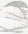 Серая шапка зимняя на подкладке MirMar - купить на bagli.ru