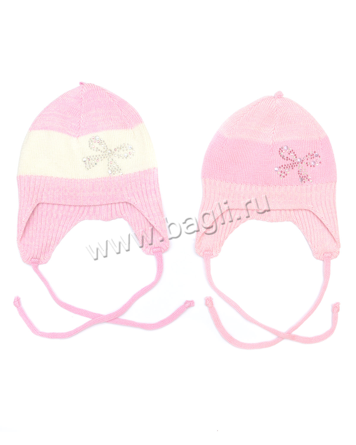 Фото: Шерстяная шапка для новорожденных девочек TuTu - купить на Bagli.ru
