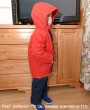 Фото Демисезонный костюм для мальчика Boom красный. Lapland