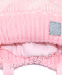Фото Зимняя шапка Шалунья розовая. Prikinder 