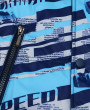 Фото Мембранный комплект с натуральной опушкой Алюша Formula-1 голубой