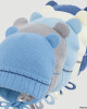Фото Зимняя шапка для новорожденных Мишутка 38-40, Prikinder