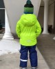 Фото Мембранный костюм для мальчика Lapland салатовый