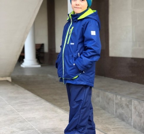 Фото Мембранный комплект для мальчика Lapland темно-синий