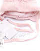 Фото Зимняя шапка на изософте Diamods розовый Barbaras