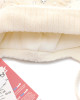 Фото Зимняя шапка на изософте Diamods молочный Barbaras